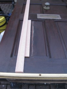 Repairing a split door panel in southampton 3